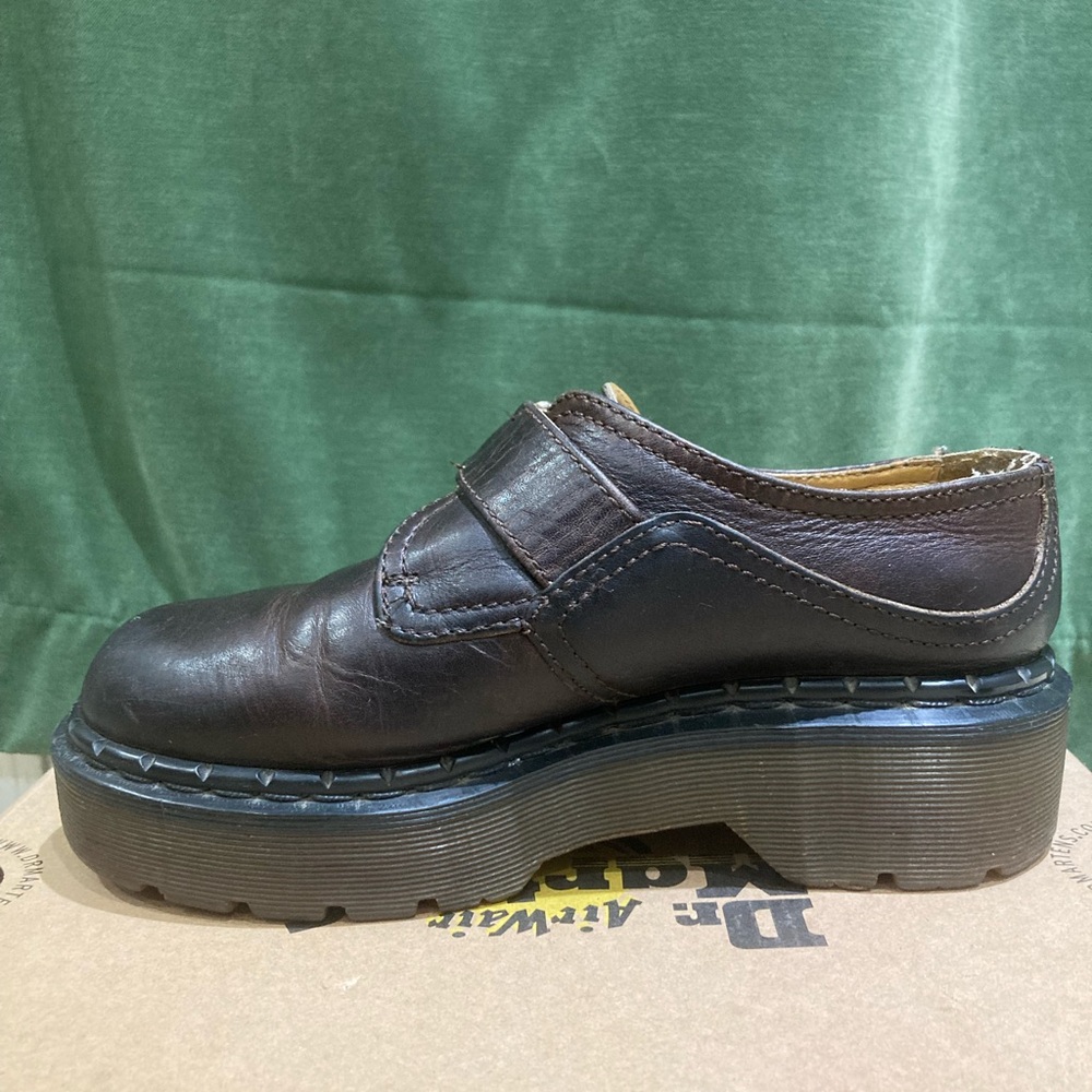 RARE Dr Marten Platform Monk Strap Loafers